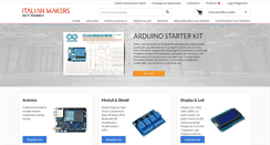 Desktop Screenshot of italian-makers.com